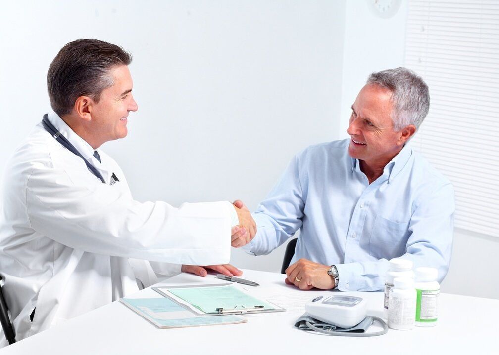 Consultatioun mat engem Dokter fir Hip Arthrosis